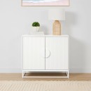 Stevie-Ribbed-Cabinet-White Sale