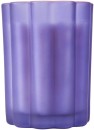 Scallop-Glass-Candle-Purple Sale