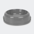 Dog-Bowl-Plastic-Grey Sale