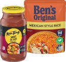 KanTong-Cooking-Sauce-485-520g-or-Bens-Original-Flavoured-Rice-220-250g-Selected-Varieties Sale