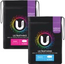 U-By-Kotex-Ultra-Thin-Pads-With-Wings-Regular-14-Pack-or-Super-12-Pack Sale