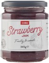 Coles-Premium-Strawberry-Jam-345g Sale