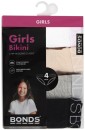Bonds-Kids-Girls-Bikini-4-Pack Sale