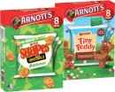 Arnotts-Tiny-Teddy-Biscuits-or-Shapes-Crackers-7-Pack-8-Pack-184g-200g Sale