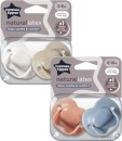 Tommee-Tippee-Natural-Cherry-Latex-Soothers-0-6-Months-or-6-18-Months-2-Pack Sale