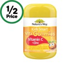 Natures-Way-Kids-Smart-Vita-Gummies-Vitamin-C-Zinc-Pk-60 Sale