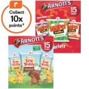 Arnotts-Shapes-Cracker-Biscuits-or-Tiny-Teddy-Multipack-Biscuits-375g-Pk-15 Sale
