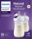 Avent-Natural-Response-Baby-Bottles-1-Month-2-x-260ml Sale