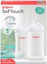 Pigeon-SofTouch-PP-Baby-Bottle-3-Months-2-x-240ml Sale