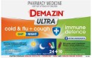 Demazin-Ultra-Cough-Cold-and-Flu-Immune-Defence-34-Tablets Sale
