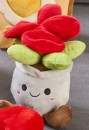 Valentines-Day-Rose-In-Pot-Plush Sale