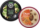 Obela-Garnished-Hommus-Dip-220g-or-Red-Rock-Deli-Dip-130g-135g Sale