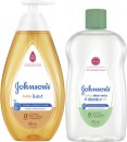 Johnsons-Baby-3-in-1-Wash-or-Aloe-Vera-Vitamin-E-Oil-500mL Sale