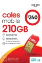 Coles-Mobile-240-Prepaid-SIM Sale