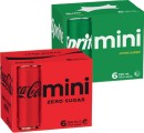 CocaCola-Sprite-Mini-or-Mount-Franklin-6x250mL-Selected-Varieties Sale