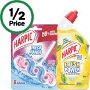 Harpic-Power-Toilet-Rim-Block-Pk-1-or-Fresh-Power-Toilet-Gel-700ml Sale