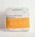 Heritage-Wool-Underlay-in-White Sale