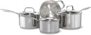 The-Cooks-Collective-4pc-ONE-Stainless-Steel-Cookware-Set Sale