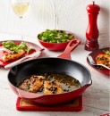 The-Cook-Shop-Baccarat-Le-Connoisseur-Cast-Iron-Frypan-26cm-Red Sale