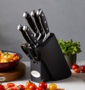 The-Custom-Chef-Baccarat-Artisan-FINSTER-7-Piece-Knife-Block-Black Sale