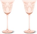 Maxwell-Williams-Estelle-Michaelides-Mystique-Wine-Glass-320ml-Set-of-2-Melon Sale