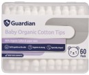 Guardian-Baby-Organic-Cotton-Tips-60-Pack Sale