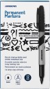 JBurrows-Permanent-Markers-1mm-12-Pack Sale