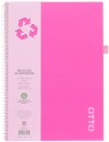 Otto-A4-120-Page-Spiral-Notebooks-Hot-Pink Sale