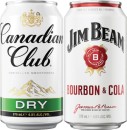 Canadian-Club-or-Jim-Beam-White-48-Premix-Range-Cans-375mL-10-Pack Sale