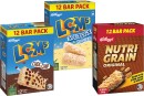 Kelloggs-Nutri-Grain-or-LCMs-12-Pack-240g-264g Sale