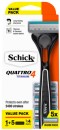 Schick-Quattro-Titanium-Razor-Kit-with-5-Refill-Blades-1-Each Sale