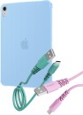 Tonic-Frosted-Case-for-iPad-A16-11-109-10th-Gen-Blue-or-USB-A-to-USB-C-Twin-Pack-Cable-1m-MintLilac Sale