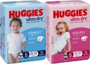 Huggies-Ultra-Dry-or-SkinProtect-Nappies-1428-Pack-Selected-Varieties Sale