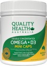 Quality-Health-Double-Concentrated-Omega-D3-Mini-250-Capsules Sale