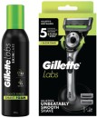 Gillette-Labs-Exfoliating-Bar-Handle-2-Blade-Refills-or-Quick-Rinse-Shave-Foam-240mL Sale