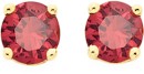 9ct-Gold-5mm-Created-Ruby-Stud-Earrings Sale