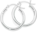Sterling-Silver-25x15mm-Polished-Tube-Hoop-Earrings Sale