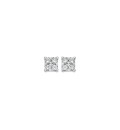 9ct-White-Gold-Diamond-Square-Look-Stud-Earrings Sale