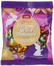 Coles-Easter-Caramel-White-Chocolate-Mini-Eggs-120g Sale