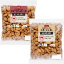 Coles-Dry-Roasted-Natural-Roasted-Salted-or-Smoked-Almonds-400g-Pack Sale
