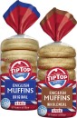 Tip-Top-English-Muffins-6-Pack-400g Sale