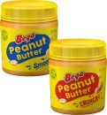 Bega-Smooth-or-Crunchy-Peanut-Butter-375g Sale