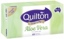 Quilton-4-Ply-Gold-Aloe-Vera-Facial-Tissues-100-Pack Sale
