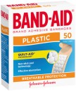 BandAid-Plastic-Strips-50-Pack-or-Clear-Strips-40-Pack-Selected-Varieties Sale