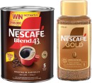 Nescaf-Blend-43-Coffee-500g-or-Gold-Original-400g-Selected-Varieties Sale