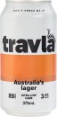 Travla-Mid-Strength-Lager-Block-Cans-375mL Sale