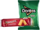 Arnotts-Cream-Biscuits-200250g-Doritos-Corn-Chips-150170g-or-Smiths-Crackers-160g-Selected-Varieties Sale