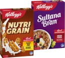 Kelloggs-NutriGrain-290g-or-Sultana-Bran-420g Sale