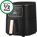 Healthy-Choice-7L-1700W-Digital-Air-Fryer-Black-Rose-Gold Sale