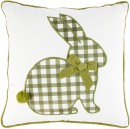 43cm-Bunny-Cushion-Green Sale